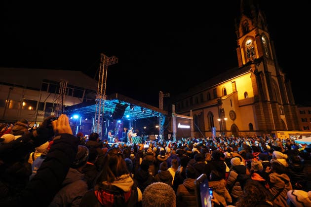 General view, FEBRUARY 6, 2026 - Ski jumping, Skispringen, Ski, nordisch : the Milano Cortina 2026 Olympic Winter games, Winterspiele,Spiele, Summer games in Predazzo, Italy. Noxthirdxpartyxsales  aflo_318747526