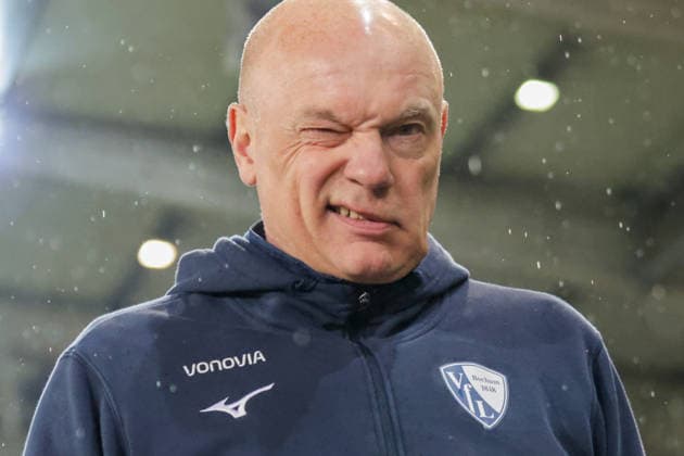 06 02 2026, xgrfx, Soccer 2 Bundesliga, Preußen Münster VfL Bochum v l Uwe Rösler VfL Bochum DFL DFB REGULATIONS PROHIBIT ANY USE OF PHOTOGRAPHS as IMAGE SEQUENCES and or QUASI VIDEO Münster