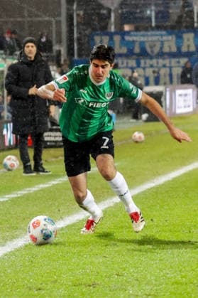 06 02 2026, xgrfx, Soccer 2 Bundesliga, Preußen Münster VfL Bochum v l Batuhan Sertdemir Preußen Münster DFL DFB REGULATIONS PROHIBIT ANY USE OF PHOTOGRAPHS as IMAGE SEQUENCES and or QUASI VIDEO Münster