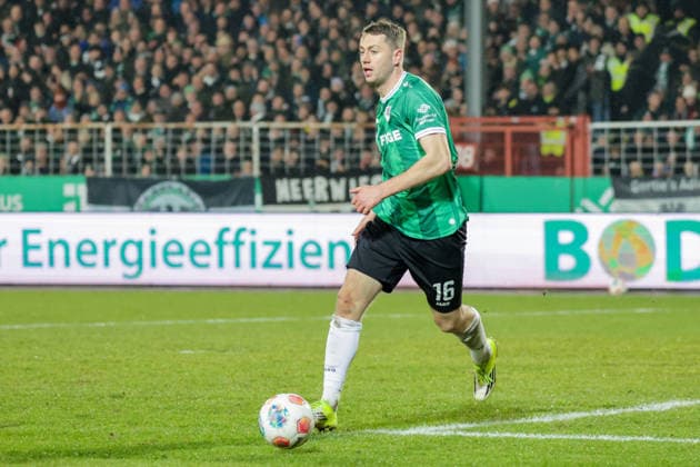 06 02 2026, xgrfx, Soccer 2 Bundesliga, Preußen Münster VfL Bochum v l Torge Paetow Preußen Münster DFL DFB REGULATIONS PROHIBIT ANY USE OF PHOTOGRAPHS as IMAGE SEQUENCES and or QUASI VIDEO Münster
