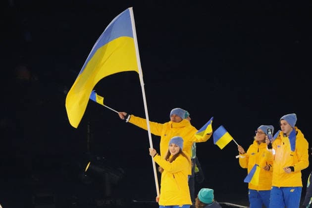Milano Cortina, 2026 , Winter Olympic Games, Olympische Spiele, Olympia, OS Olympische Winterspiele 2026 , Eröffnungsfeier, Opening Ceremony , ukrainen Photocopyright Gladys Chai von der Laage *** Milano Cortina, 2026 , Winter Olympic Games, Winter Olympic Games 2026 , Opening Ceremony , ukrainen Photocopyright Gladys Chai von der Laage