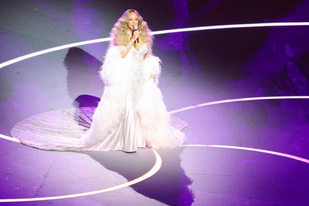 Olympics Milano Cortina 2026: Opening Ceremony Feb 06 February 06, 2026: Mariah Carey performs during the Opening Ceremony of the Milano Cortina 2026 Olympic Games, Olympische Spiele, Olympia, OS held at San Siro Olympic Stadium in Milan, Italy. MilanoCortina2026 Daniel Lea. (Credit Image: Â Daniel Lea Cal Media) Milan Italy EDITORIAL USE ONLY Copyright: xx ZUMA-20260206_zma_c04_008.jpg DanielxLeax csmphotothree471974