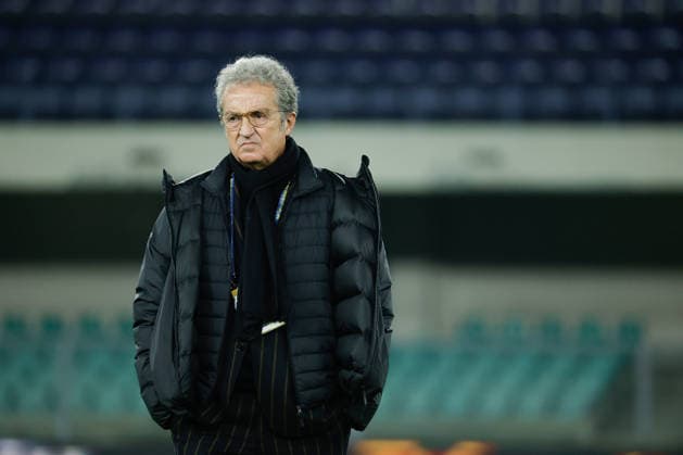 Italian Serie A soccer match Hellas Verona FC vs AC Pisa 1909 in Verona, Italy - 6 Feb 2026 Giuseppe Corrado presidente of Pisa Sporting Club seen during the Italian Serie A soccer match Hellas Verona FC vs AC Pisa 1909 at Marcantonio Bentegodi Stadium. Final score Hellas Verona FC 0:0 AC Pisa 1909 Verona Italy Copyright: xEmanuelexPennacchiox xSOPAxImagesx _PR18426