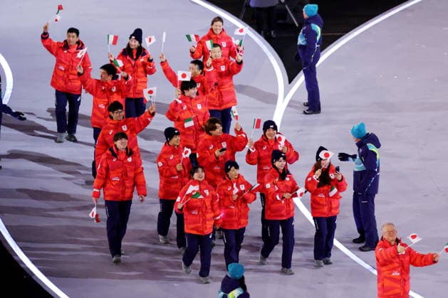 Japan Delegation (JPN), FEBRUARY 6, 2026 : The Milano Cortina 2026 Olympic Winter games, Winterspiele,Spiele, Summer games Opening Ceremony at Milano San Siro Olympic Stadium in Milan, Italy. Noxthirdxpartyxsales  aflo_318759471
