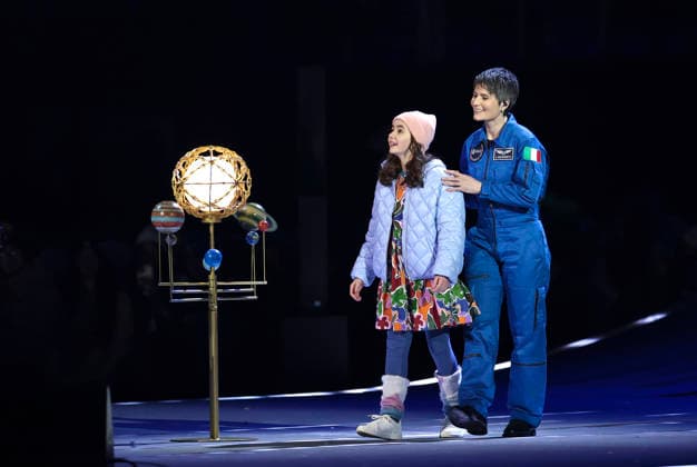 (260207) -- MILAN, Feb. 7, 2026 -- Artists perform during the opening ceremony of the Milan-Cortina 2026 Olympic Winter games, Winterspiele,Spiele, Summer games at the San Siro Olympic Stadium in Milan, Italy, Feb. 6, 2026. ) (MICO2026)ITALY-MILAN-CORTINA 2026-OLYMPIC WINTER GAMES-OPENING CEREMONY LixJing 