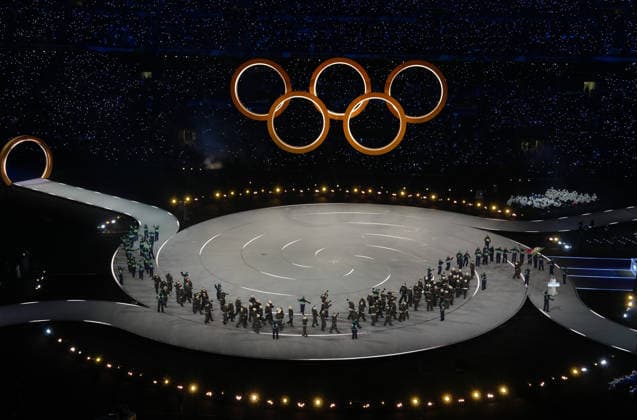 (260207) -- MILAN, Feb. 7, 2026 -- The delegation of Italy parades into the San Siro Olympic Stadium during the opening ceremony of the Milan-Cortina 2026 Olympic Winter games, Winterspiele,Spiele, Summer games in Milan, Italy, Feb. 6, 2026. ) (MICO2026)ITALY-MILAN-CORTINA 2026-OLYMPIC WINTER GAMES-OPENING CEREMONY XuexYuge 