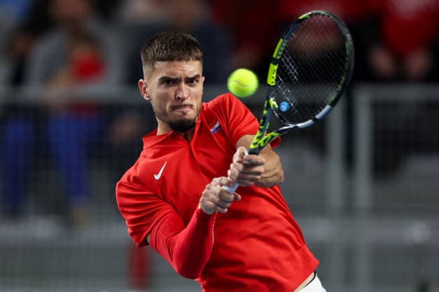 Tennis, Davis Cup, Croatia - Denmark