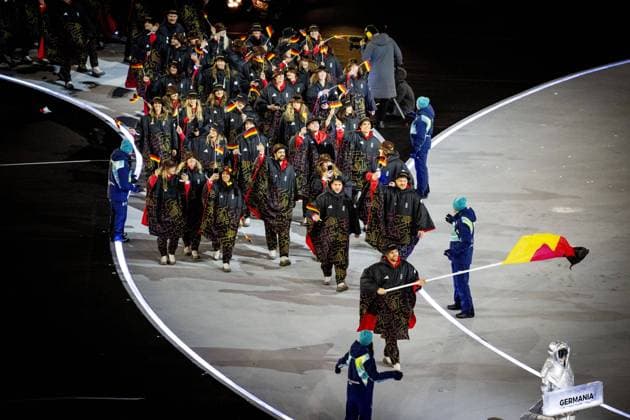 MILAN - Germany The Opening Ceremony of the 2026 Winter Olympics at the San Siro Stadium. Opening Ceremony of the Milan Cortina 2026 Winter Olympics. ROBIN UTRECHT ANP netherlands out - belgium out  Copyright: xx x549844693x originalFilename: 549844693.jpg MILAN - Germany The Opening Ceremony of the 2026 Winter Olympics at the San Siro Stadium. Opening Ceremony of the Milan xVIxIMAGO ANPxIVx imago images 0847013176 originalFilename: 549844693.jpg