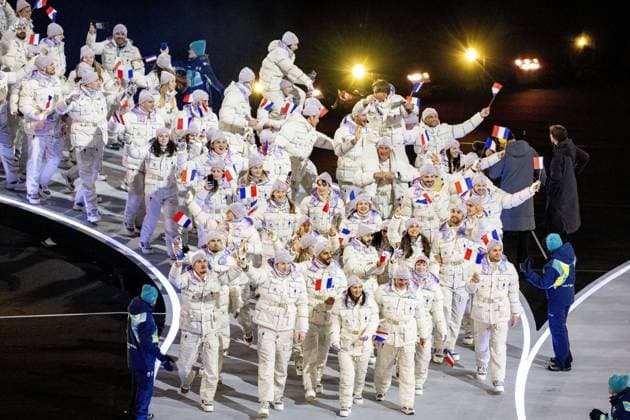 MILAN - France The opening ceremony of the 2026 Winter Olympics at the San Siro Stadium. Opening ceremony of the 2026 Winter Olympics Milan Cortina ROBIN UTRECHT ANP netherlands out - belgium out  Copyright: xx x549849269x originalFilename: 549849269.jpg MILAN - France The opening ceremony of the 2026 Winter Olympics at the San Siro Stadium. Opening ceremony of the 2026 Wi xVIxIMAGO ANPxIVx imago images 0847017238 originalFilename: 549849269.jpg