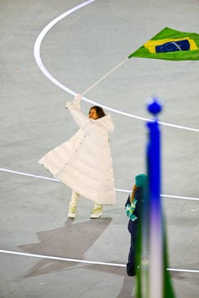 Winter Olympic Games, Olympische Spiele, Olympia, OS Milano Cortina 2026 Delegations Parade San Siro Stadium - Milan, Italy Winter Olympic Games Milano Cortina 2026 Delegations Parade San Siro Stadium - Milan, Italy Winter Olympic Games Milano Cortina 2026 Delegations Parade San Siro Stadium - Milan, Italy 6th February 2026 SGPItalia id 134457_004 Not Exclusive  Copyright: xALFONSOxCATALANO SGPITALIAx  Copyright: xIMAGO SGPItaliax