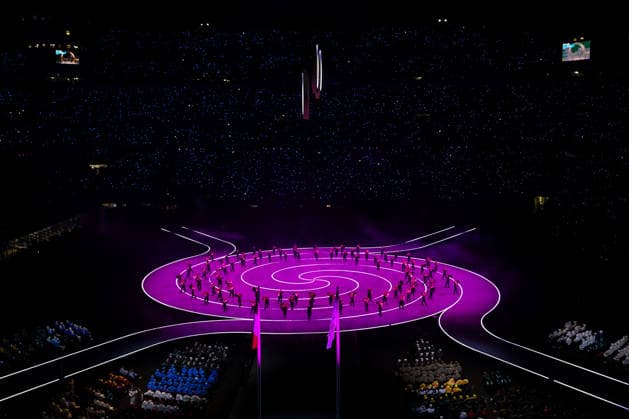 Winter Olympic Games, Olympische Spiele, Olympia, OS Milano Cortina 2026 Opening night - Final Show San Siro Stadium - Milan, Italy Winter Olympic Games Milano Cortina 2026 Opening night - Final Show San Siro Stadium - Milan, Italy 6th February 2026 SGPItalia id 134457_005 Not Exclusive  Copyright: xALFONSOxCATALANO SGPITALIAx