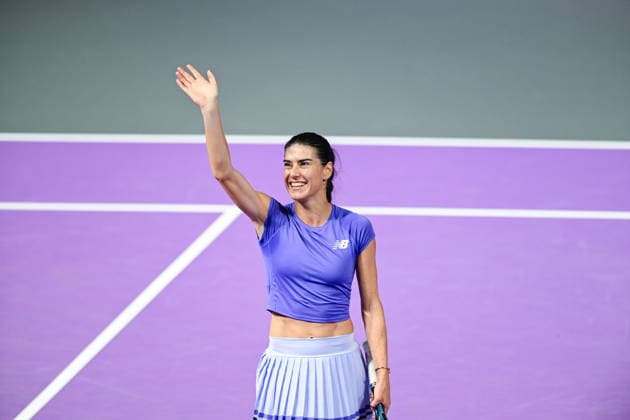 Transylvania Open 2026 - WTA, Tennis Damen 250 Tournament - Semi-finals Sorana Cirstea plays during the Transylvania Open 2026 Semi-finals at BT Arena in Cluj-Napoca, Romania, on February 6, 2026. Cluj-Napoca Romania  Copyright: xFlaviuxBuboix originalFilename:buboi-notitle260206_npqC2.jpg