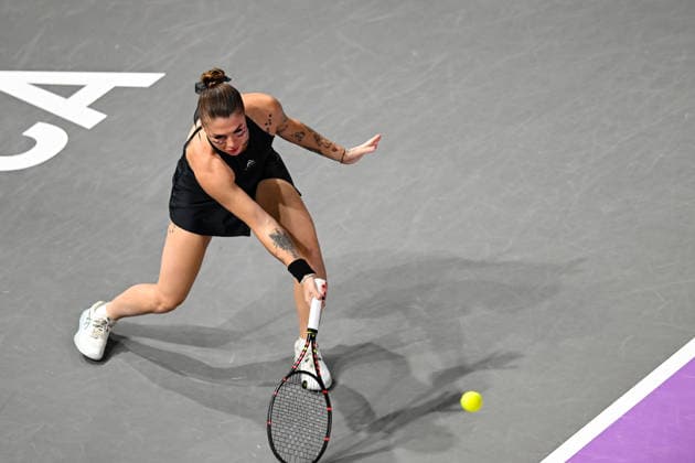 Transylvania Open 2026 - WTA, Tennis Damen 250 Tournament - Semi-finals Oleksandra Oliynykova plays during the Transylvania Open 2026 Semi-finals at BT Arena in Cluj-Napoca, Romania, on February 6, 2026. Cluj-Napoca Romania  Copyright: xFlaviuxBuboix originalFilename:buboi-notitle260206_np4qm.jpg