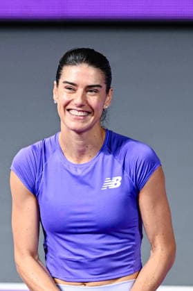 Transylvania Open 2026 - WTA, Tennis Damen 250 Tournament - Semi-finals Sorana Cirstea plays during the Transylvania Open 2026 Semi-finals at BT Arena in Cluj-Napoca, Romania, on February 6, 2026. Cluj-Napoca Romania  Copyright: xFlaviuxBuboix originalFilename:buboi-notitle260206_npTLn.jpg