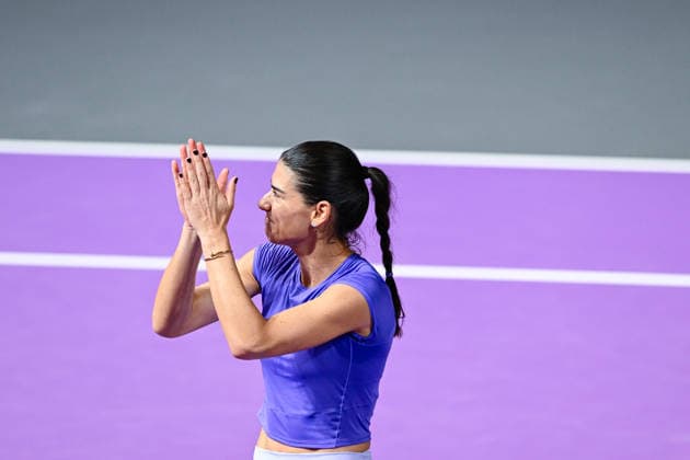 Transylvania Open 2026 - WTA, Tennis Damen 250 Tournament - Semi-finals Sorana Cirstea plays during the Transylvania Open 2026 Semi-finals at BT Arena in Cluj-Napoca, Romania, on February 6, 2026. Cluj-Napoca Romania  Copyright: xFlaviuxBuboix originalFilename:buboi-notitle260206_npwd0.jpg