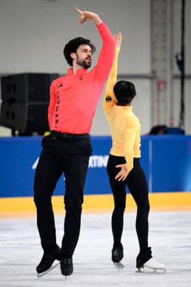 260207 Jennifer Janse van Rensburg and Benjamin Steffan of Germany at an ice dance practice during day 1 of the 2026 Winter Olympics on February 7, 2026 in Milan. Photo: Carl Sandin BILDBYRAN kod CS CS0855 konstakning Figure skating, Eiskunstlauf kunstlop Olympic Games, Olympische Spiele, Olympia, OS olympics winter olympics os ol olympiska spel vinter-os olympiske leker milano cortina 2026 milan cortina 2026 milano cortina 2026 olympic games milano cortina 2026 winter olympic games milano cortina-os milano cortina-ol vinter-ol 1 bbeng *** 260207 Jennifer Janse van Rensburg and Benjamin Steffan of Germany at an ice dance practice during day 1 of the 2026 Winter Olympics on February 7, 2026 in Milan Photo Carl Sandin BILDBYRAN code CS CS0855 konstakning figure skating kunstlop olympic games olympics winter olympics os ol olympiska spel vinter os olympiske leker milano cortina 2026 milan cortina 2026 milano cortina 2026 olympic games milano cortina 2026 winter olympic games milano cortina os milano cortina ol vinter ol 1 bbeng  Copyright: CARLxSANDIN BB260207CS043