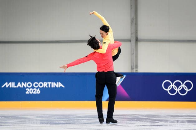 260207 Jennifer Janse van Rensburg and Benjamin Steffan of Germany at an ice dance practice during day 1 of the 2026 Winter Olympics on February 7, 2026 in Milan. Photo: Carl Sandin BILDBYRAN kod CS CS0855 konstakning Figure skating, Eiskunstlauf kunstlop Olympic Games, Olympische Spiele, Olympia, OS olympics winter olympics os ol olympiska spel vinter-os olympiske leker milano cortina 2026 milan cortina 2026 milano cortina 2026 olympic games milano cortina 2026 winter olympic games milano cortina-os milano cortina-ol vinter-ol 1 bbeng *** 260207 Jennifer Janse van Rensburg and Benjamin Steffan of Germany at an ice dance practice during day 1 of the 2026 Winter Olympics on February 7, 2026 in Milan Photo Carl Sandin BILDBYRAN code CS CS0855 konstakning figure skating kunstlop olympic games olympics winter olympics os ol olympiska spel vinter os olympiske leker milano cortina 2026 milan cortina 2026 milano cortina 2026 olympic games milano cortina 2026 winter olympic games milano cortina os milano cortina ol vinter ol 1 bbeng  Copyright: CARLxSANDIN BB260207CS044