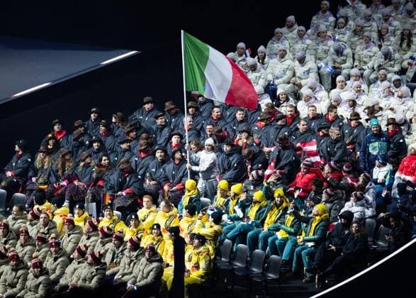 MILANO CORTINA 2026 - OLYMPISCHE WINTERSPIELE - ERÖFFNUNGSFEIER - MAILAND ** NUR FÜR REDAKTIONELLE ZWECKE ** EDITORIAL USE ONLY **<p>06 02 2026-Mailand: Olympische Winterspiele Milano Cortina 2026 Opening Ceremony Eröffnungsfeier San Siro Stadion im Foto: ( Italien Milano Mailand Copyright: SaschaxFromm *** MILANO CORTINA 2026 OLYMPIC WINTER GAMES OPENING CEREMONY MILAN FOR EDITORIAL PURPOSES ONLY p 06 02 2026 Milan Olympic Winter Games Milano Cortina 2026 Opening Ceremony Opening Ceremony San Siro Stadium in photo Italy Milano Milan Copyright SaschaxFromm Copyright: SaschaxFromm doc84gwp9us3at7zlan7ze ,EDITORIAL USE ONLY