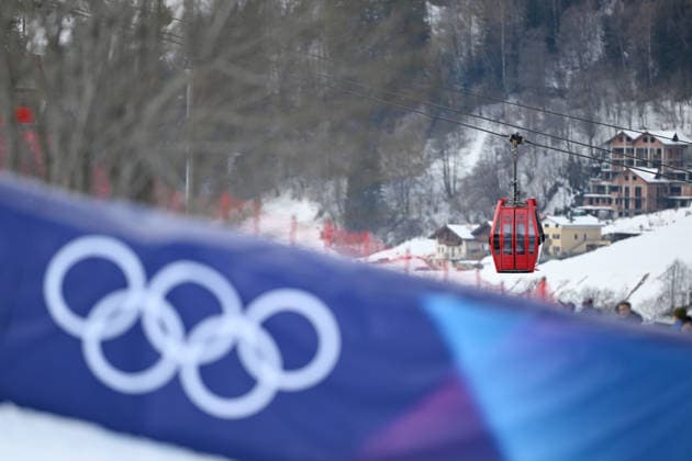 General view, FEBRUARY 7, 2026 - Alpine Skiing : Men s Downhill during the Milano Cortina 2026 Olympic Winter games, Winterspiele,Spiele, Summer games at Stelvio Ski Centre in Bormio, Italy.  aflo_318770845