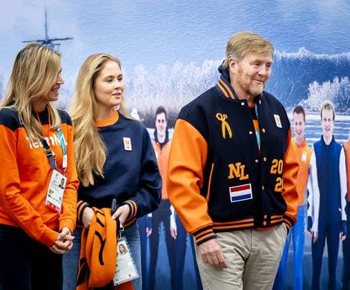 Milano Cortina 2026, Dutch royal family visits the House of the Netherlands