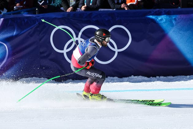 Daniel Hemetsberger (AUT) during the Olympic Winter games, Winterspiele,Spiele, Summer games Milano-Cortina 2026, Alpine Skiing Men s Downhill on February 07, 2026 at Stelvio Ski Centre in Bormio, Italy  Copyright: xSergioxBisi IPAxSportx xipa-agency.netx xx IPA_71061404 IPA_Agency_IPA71061404