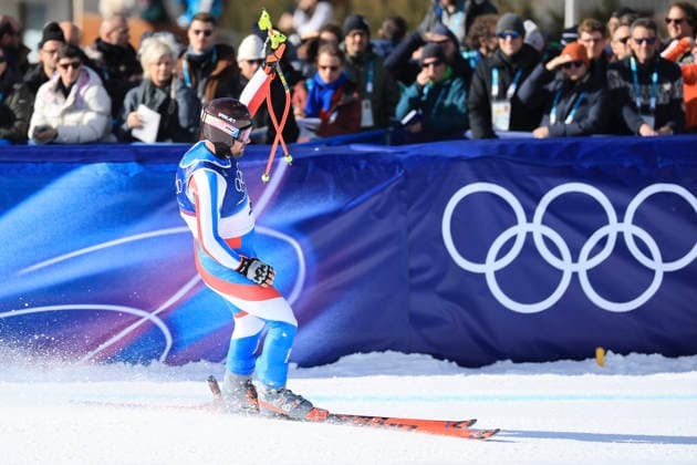 OLYMPICS - Winter Olympic Games, Olympische Spiele, Olympia, OS Milano Cortina 2026 BORMIO,ITALY,07.FEB.26 - OLYMPICS, ALPINE SKIING - Winter Olympic Games Milano Cortina 2026, downhill, men. Image shows Maxence Muzaton (FRA).  GEPAxpictures xGEPAxpictures xWo