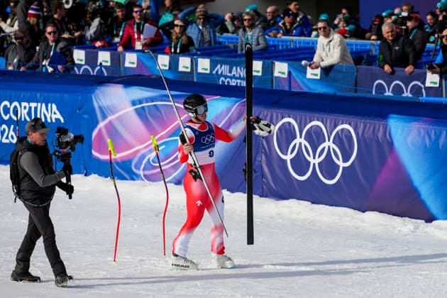 Winter Olympics in Milan Cortina 2026 Bormio, Italy 20260207. Franjo von Allmen from Switzerland competes in the men s alpine downhill at the Winter Olympics in Milan Cortina 2026. Photo: Cornelius Poppe NTB Bormio Italy EDITORIAL USE ONLY. RESTRICTED USE FOR BETTING COMPANIES Ref:_SPOfhc7zt5ScwU.jpg *** Winter Olympics in Milan Cortina 2026 Bormio, Italy 20260207 Franjo von Allmen from Switzerland competes in the men s alpine downhill at the Winter Olympics in Milan Cortina 2026 Photo Cornelius Poppe NTB Bormio Italy EDITORIAL USE ONLY RESTRICTED USE FOR BETTING COMPANIES  Copyright: xCorneliusxPoppex xNTBx