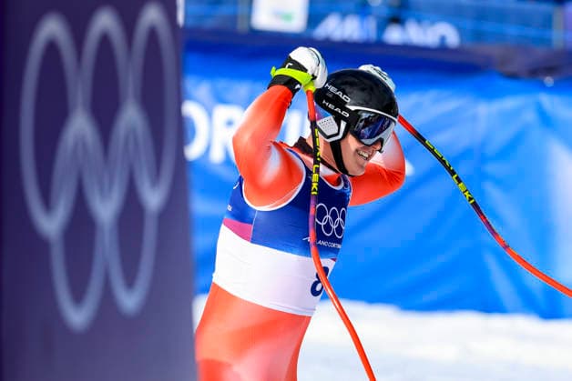 OLYMPICS - Winter Olympic Games, Olympische Spiele, Olympia, OS Milano Cortina 2026 BORMIO,ITALY,07.FEB.26 - OLYMPICS, ALPINE SKIING - Winter Olympic Games Milano Cortina 2026, downhill, men. Image shows Franjo von Allmen (SUI).  GEPAxpictures xGEPAxpictures xWo