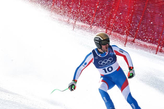 Nils Allegre (FRA) during the Olympic Winter games, Winterspiele,Spiele, Summer games Milano-Cortina 2026, Alpine Skiing Men s Downhill on February 07, 2026 at Stelvio Ski Centre in Bormio, Italy  Copyright: xSergioxBisi IPAxSportx xipa-agency.netx xx IPA_71062184 IPA_Agency_IPA71062184