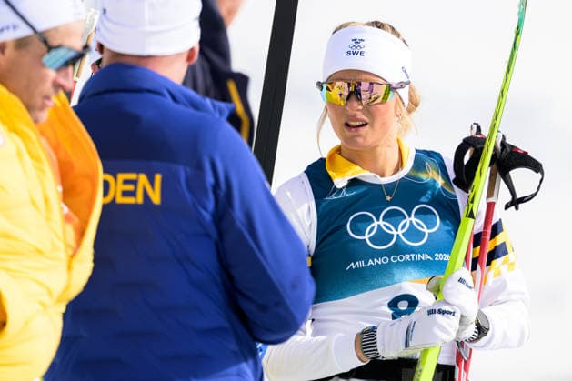 260207 Frida Karlsson of Sweden ahead of the women s 20 km cross country skiing skiathlon during day 1 of the 2026 Winter Olympics on February 7, 2026 in Val di Fiemme. Photo: Maxim Thore BILDBYRAN kod MT MT0961 skidor cross-country skiing langrenn Olympic Games, Olympische Spiele, Olympia, OS olympics winter olympics os ol olympiska spel vinter-os olympiske leker milano cortina 2026 milan cortina 2026 milano cortina 2026 olympic games milano cortina 2026 winter olympic games milano cortina-os milano cortina-ol vinter-ol 1 bbeng skiathlon dam sverige *** 260207 Frida Karlsson of Sweden ahead of the women s 20 km cross country skiing skiathlon during day 1 of the 2026 Winter Olympics on February 7, 2026 in Val di Fiemme Photo Maxim Thore BILDBYRAN kod MT MT0961 skidor cross country skiing langrenn olympic games olympics winter olympics os ol olympiska spel vinter os olympiske leker milano cortina 2026 milan cortina 2026 milano cortina 2026 olympic games milano cortina 2026 winter olympic games milano cortina os milano cortina ol vinter ol 1 bbeng skiathlon dam sverige  Copyright: MAXIMxTHORE BB260207MT003