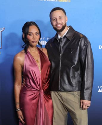 Columbia Pictures and Sony Pictures Animation s GOAT World Premiere - Arrivals - LA Ayesha Curry, Stephen Curry At Los Angeles Premiere Of Columbia Pictures And Sony Pictures Animation s GOAT At AMC Century City 15 In Los Angeles CA, USA on February 6, 2026. Photo by Fati S ABACAPRESS.COM Los Angeles CA United States  Copyright: xFatixSadou ABACAPRESS.COMx