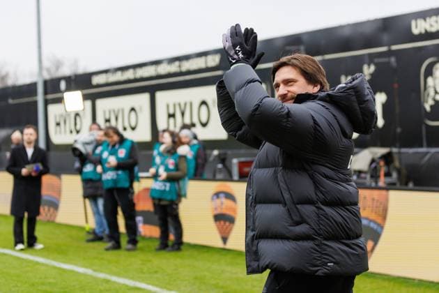 Vincent Wagner Coach SV 07 Elversberg , SV Elversberg vs Hertha BSC Berlin, Football, 2 Bundesliga, 21 Matchday, Season 2025 2026, 07 02 2026 DFB regulations prohibit any use of photographs as image sequences and or quasi video SV Elversberg vs Hertha BSC Berlin, Football, 2 Bundesliga, 21 Matchday, Season 2025 2026, 07 02 2026 Elversberg Copyright: xEibner-Pressefoto AlexanderxNeisx EP_ANS