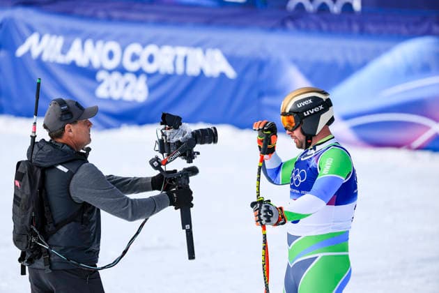 OLYMPICS - Winter Olympic Games, Olympische Spiele, Olympia, OS Milano Cortina 2026 BORMIO,ITALY,07.FEB.26 - OLYMPICS, ALPINE SKIING - Winter Olympic Games Milano Cortina 2026, downhill, men. Image shows Martin Cater (SLO).  GEPAxpictures xGEPAxpictures xWo