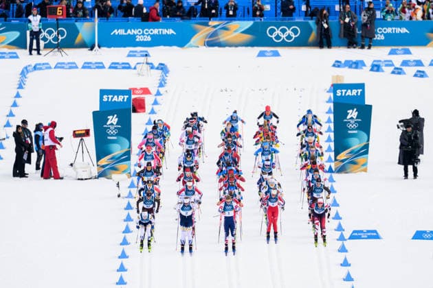260207 The start of women s 20 km cross-country skiing skiathlon during day 1 of the 2026 Winter Olympics on February 7, 2026 in Val di Fiemme. Photo: Maxim Thore BILDBYRAN kod MT MT0961 skidor cross-country skiing langrenn Olympic Games, Olympische Spiele, Olympia, OS olympics winter olympics os ol olympiska spel vinter-os olympiske leker milano cortina 2026 milan cortina 2026 milano cortina 2026 olympic games milano cortina 2026 winter olympic games milano cortina-os milano cortina-ol vinter-ol 1 bbeng skiathlon dam *** 260207 The start of women s 20 km cross country skiing skiathlon during day 1 of the 2026 Winter Olympics on February 7, 2026 in Val di Fiemme Photo Maxim Thore BILDBYRAN kod MT MT0961 skidor cross country skiing langrenn olympic games olympics winter olympics os ol olympiska spel vinter os olympiske leker milano cortina 2026 milan cortina 2026 milano cortina 2026 olympic games milano cortina 2026 winter olympic games milano cortina os milano cortina ol vinter ol 1 bbeng skiathlon dam  Copyright: MAXIMxTHORE BB260207MT005