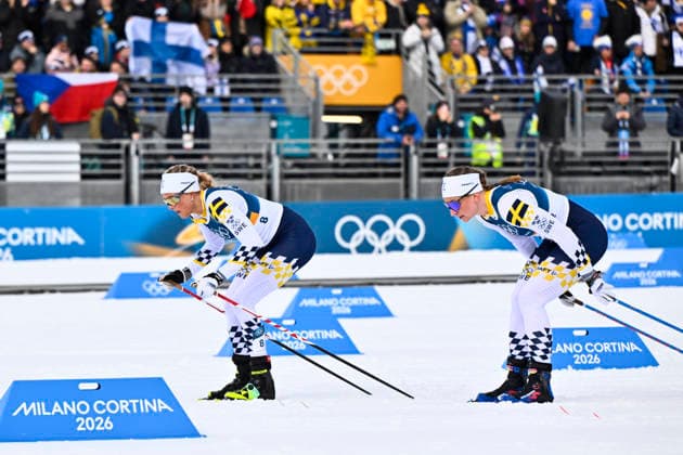 VAL DI FIEMME, ITALY 20260207 Sweden s Frida Karlsson, Moa Ilar in the women s skiathlon 10+10 km during the Winter Olympics in Val di Femme in Italy. VAL DI FIEMME ITALY x10430x *** VAL DI FIEMME, ITALY 20260207 Sweden s Frida Karlsson, Moa Ilar in the women s skiathlon 10 10 km during the Winter Olympics in Val di Femme in Italy VAL DI FIEMME ITALY x10430x  Copyright: xChristinexOlsson TTx OLYMPICS 2026 SKIING