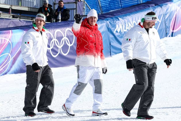 Milano Cortina 2026, Alpine skiing, men, downhill, Franjo Allmen is Olympic champion