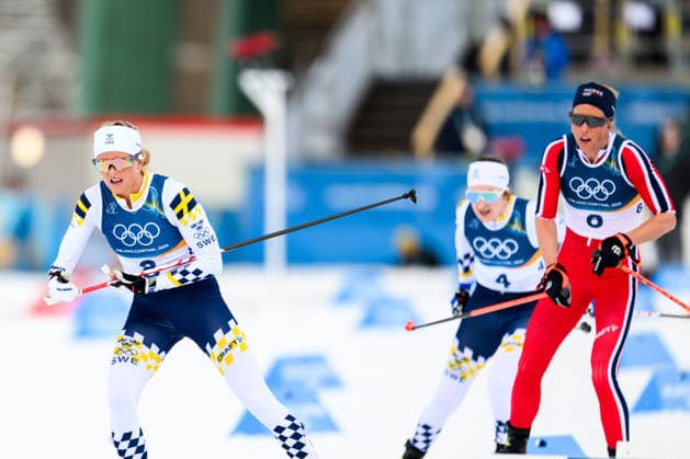260207 Frida Karlsson of Sweden, Ebba Andersson of Sweden and Astrid oyre Slind of Norway competes in the women s 20 km cross-country skiing skiathlon during day 1 of the 2026 Winter Olympics on February 7, 2026 in Val di Fiemme. Photo: Maxim Thore BILDBYRAN kod MT MT0961 skidor cross-country skiing langrenn Olympic Games, Olympische Spiele, Olympia, OS olympics winter olympics os ol olympiska spel vinter-os olympiske leker milano cortina 2026 milan cortina 2026 milano cortina 2026 olympic games milano cortina 2026 winter olympic games milano cortina-os milano cortina-ol vinter-ol 1 bbeng skiathlon dam norge sverige *** 260207 Frida Karlsson of Sweden, Ebba Andersson of Sweden and Astrid oyre Slind of Norway competes in the women s 20 km cross country skiing skiathlon during day 1 of the 2026 Winter Olympics on February 7, 2026 in Val di Fiemme Photo Maxim Thore BILDBYRAN kod MT MT0961 skidor cross country skiing langrenn olympic games olympics winter olympics os ol olympiska spel vinter os olympiske leker milano cortina 2026 milan cortina 2026 milano cortina 2026 olympic games milano cortina 2026 winter olympic games milano cortina os milano cortina ol vinter ol 1 bbeng skiathlon dam norge sverige  Copyright: MAXIMxTHORE BB260207MT032