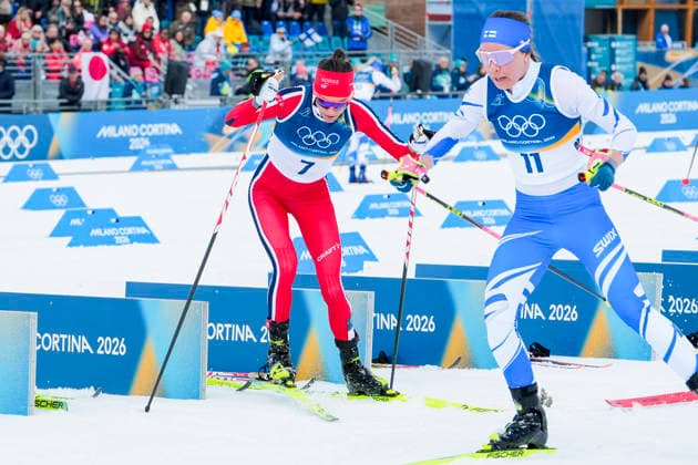 Winter Olympics in Milan Cortina 2026 Val di Fiemme, Italy 20260207. Heidi Weng from Norway and Kerttu Niskanen from Finland during the women s cross-country 20 km Skiathlon at Lago di Tesero during the Winter Olympics in Milan Cortina 2026. Photo: Lise Aserud NTB Val di Fiemme Italy EDITORIAL USE ONLY. RESTRICTED USE FOR BETTING COMPANIES Ref:_SPOVTlmREBbNo8.jpg *** Winter Olympics in Milan Cortina 2026 Val di Fiemme, Italy 20260207 Heidi Weng from Norway and Kerttu Niskanen from Finland during the women s cross country 20 km Skiathlon at Lago di Tesero during the Winter Olympics in Milan Cortina 2026 Photo Lise Aserud NTB Val di Fiemme Italy EDITORIAL USE ONLY RESTRICTED USE FOR BETTING COMPANIES  Copyright: xLisexAserudx xNTBx