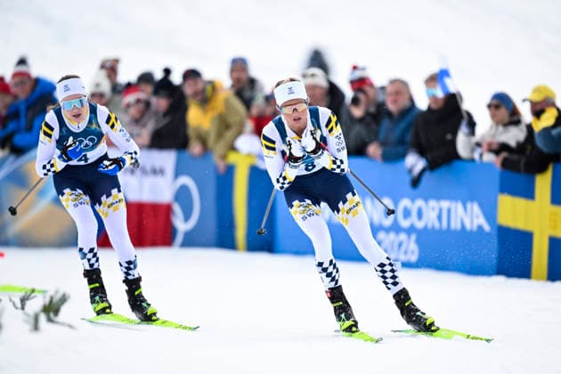 VAL DI FIEMME, ITALY 20260207 Sweden s Ebba Andersson and Frida Karlsson in the women s skiathlon 10+10 km during the Winter Olympics in Val di Femme in Italy. VAL DI FIEMME ITALY x10430x *** VAL DI FIEMME, ITALY 20260207 Sweden s Ebba Andersson and Frida Karlsson in the women s skiathlon 10 10 km during the Winter Olympics in Val di Femme in Italy VAL DI FIEMME ITALY x10430x  Copyright: xChristinexOlsson TTx OLYMPICS 2026 SKIING
