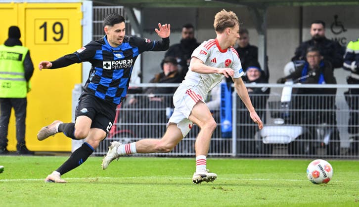 07 02 2026 Soccer Season 2025 2026 2 Soccer Bundesliga 21 Matchday SC Paderborn 07 SCP 1 FC Nürnberg FCN Club Sportfoto Zink xwoxzix DFL regulations prohibit any use of photographs as image sequences and or quasi video only for editorial use Raphael Obermair 23, SC Paderborn 07 Tim Janisch 32, 1 FC Nürnberg FCN
