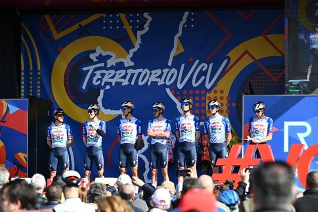 Tour of Valencia 2026 Stage 4 TEULADA MORAIRA, SPAIN - FEBRUARY 07 : Evenepoel Remco (BEL) of Red Bull BORA Hansgrohe during stage 4 of the 77th edition of Volta a la Comunitat Valenciana an UCI ProSeries 2.Pro cycling road race stage for Men Elite of 172.2 km with start in La Nucia and finish in Teulada Moraira on February 7, 2026 in Teulada Moraira, Spain, 07 02 2026 Teulada Moraira Spain  Copyright: xVincentxKalutx