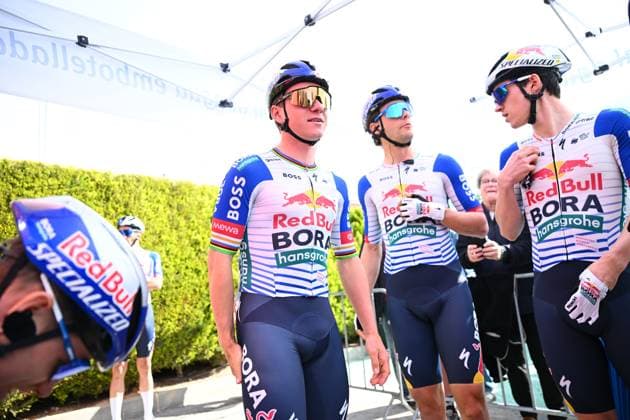Tour of Valencia 2026 Stage 4 TEULADA MORAIRA, SPAIN - FEBRUARY 07 : Evenepoel Remco (BEL) of Red Bull BORA Hansgrohe during stage 4 of the 77th edition of Volta a la Comunitat Valenciana an UCI ProSeries 2.Pro cycling road race stage for Men Elite of 172.2 km with start in La Nucia and finish in Teulada Moraira on February 7, 2026 in Teulada Moraira, Spain, 07 02 2026 Teulada Moraira Spain  Copyright: xVincentxKalutx