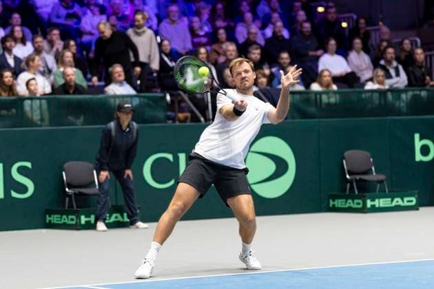 Davis Cup Germany Peru, 07 02 2026 Krawietz GER during the Davis Cup Davis Cup Germany Peru at CASTELLO on February 7, 2026 in Duesseldorf, Germany Copyright: xBEAUTIFULxSPORTS KennyxBeelex