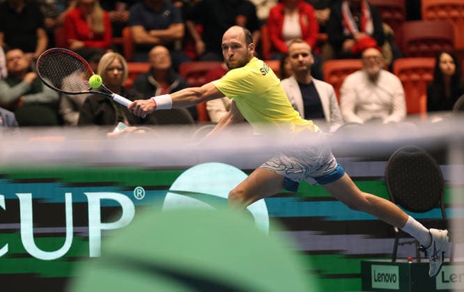 Tennis, Davis Cup, Czech Republic - Sweden
