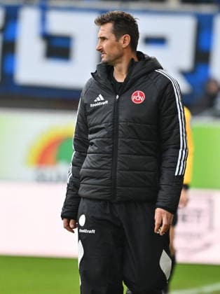 07 02 2026 Soccer Season 2025 2026 2 Soccer Bundesliga 21 Matchday SC Paderborn 07 SCP 1 FC Nürnberg FCN Club Sportfoto Zink xwoxzix DFL regulations prohibit any use of photographs as image sequences and or quasi video only for editorial use Miroslav Miro Klose Trainer 1 FC Nürnberg FCN