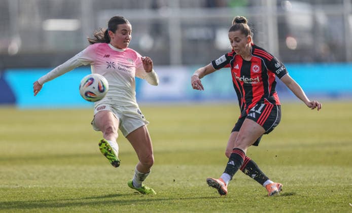 Football, Women, Eintracht Frankfurt - Bayer 04 Leverkusen