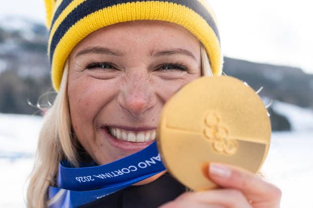 Cross-Country Skiing - Milano Cortina 2026 Winter Olympics: Day 1 Frida Karlsson during Milano Cortina 2026 Winter Olympics Women™s skiathlon at Tesero Cross-Country Skiing Stadium in Val di Fiemme on February 7, 2026 Val di Fiemme Italy  Copyright: xFotoxOlimpikx originalFilename:jastrzebowski-crosscou260207_npYHC.jpg