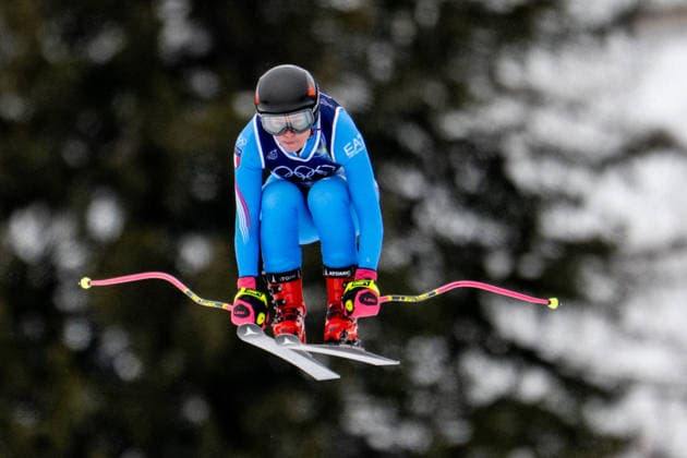 OLYMPICS - Winter Olympic Games, Olympische Spiele, Olympia, OS Milano Cortina 2026 CORTINA D AMPEZZO,ITALY,07.FEB.26 - OLYMPICS, ALPINE SKIING - Winter Olympic Games Milano Cortina 2026, preview, downhill training, women. Image shows Nicol Delago (ITA).  GEPAxpictures xAlexanderxSolc