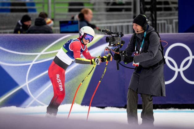 OLYMPICS - Winter Olympic Games, Olympische Spiele, Olympia, OS Milano Cortina 2026 CORTINA D AMPEZZO,ITALY,07.FEB.26 - OLYMPICS, ALPINE SKIING - Winter Olympic Games Milano Cortina 2026, preview, downhill training, women. Image shows Ariane Raedler (AUT).  GEPAxpictures xAlexanderxSolc