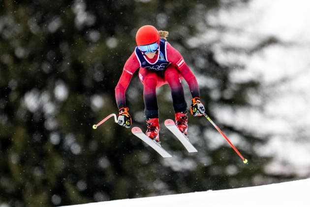 OLYMPICS - Winter Olympic Games, Olympische Spiele, Olympia, OS Milano Cortina 2026 CORTINA D AMPEZZO,ITALY,07.FEB.26 - OLYMPICS, ALPINE SKIING - Winter Olympic Games Milano Cortina 2026, preview, downhill training, women. Image shows Mirjam Puchner (AUT).  GEPAxpictures xAlexanderxSolc